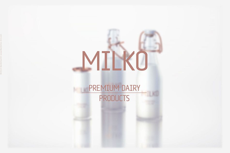 成都摩品品牌形象包裝設計-MILKO-Super-premium Dairy Products乳制品牛奶瓶設計分享